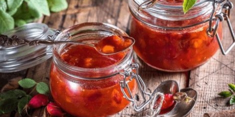 Kako skuvati džem od listova, šipka